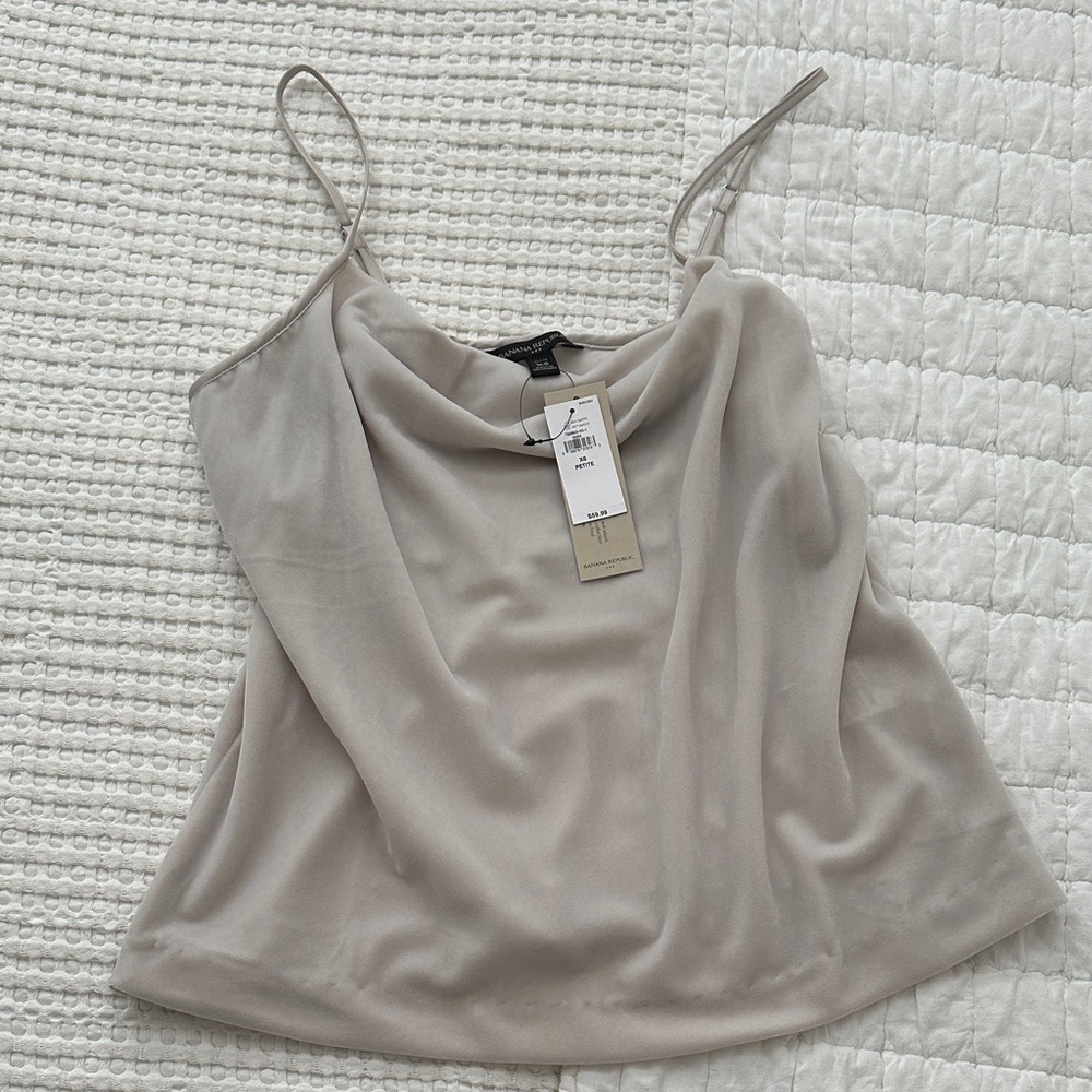 Elegant Beige Women's Top